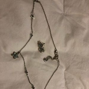 Brighton necklace and stud earrings